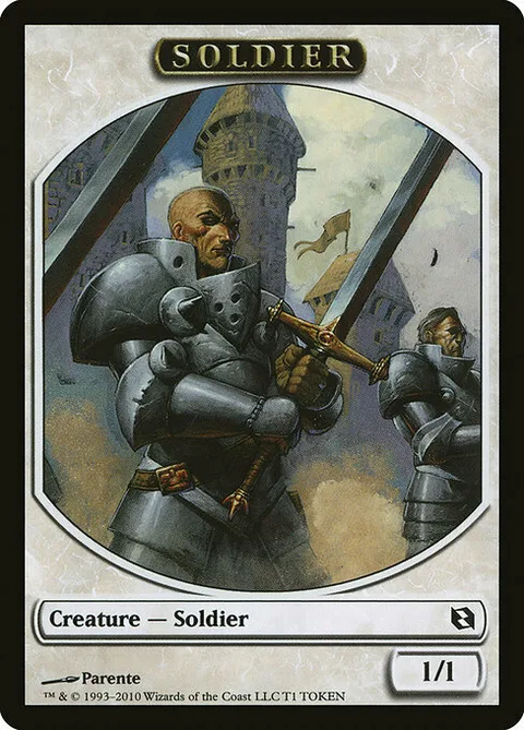 Soldier Token (White 1/1)