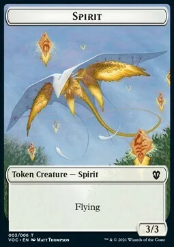Spirit Token (W 3/3) // Thopter Token (A 1/1)