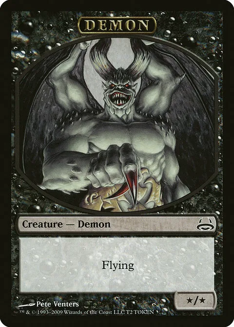 Demon Token (Black */*)