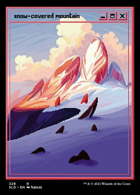 Snow-Covered Mountain