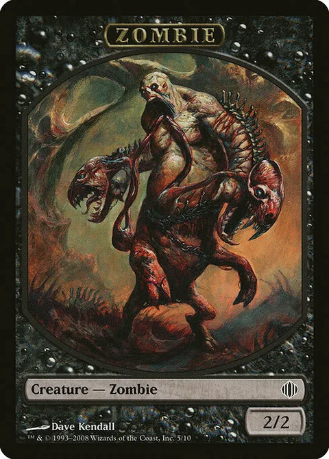 Zombie Token (Black 2/2)