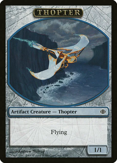 Thopter Token (Blue Artifact 1/1)
