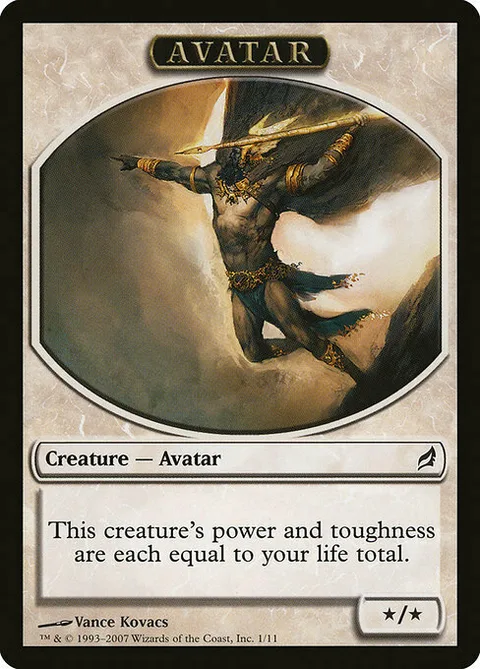 Avatar Token (White */*)