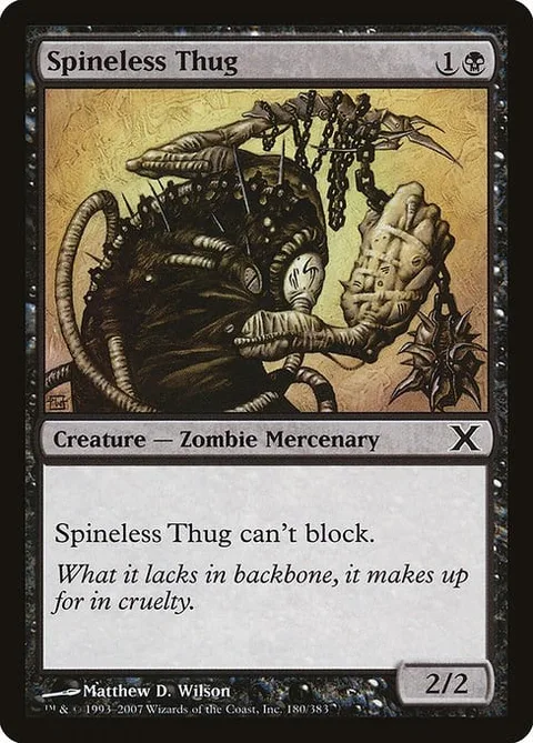 Spineless Thug