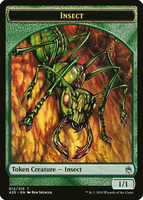 Insect Token (Green 1/1)