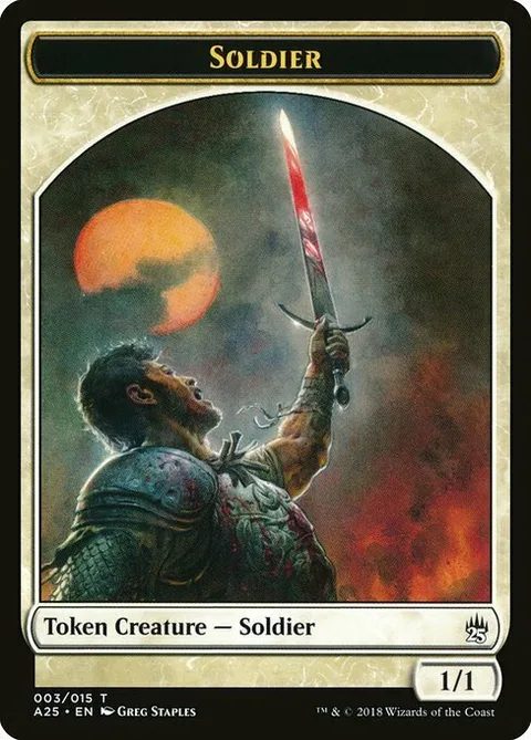 Soldier Token (White 1/1)