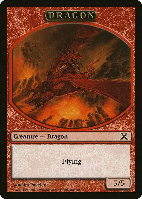 Dragon Token (Red 5/5)