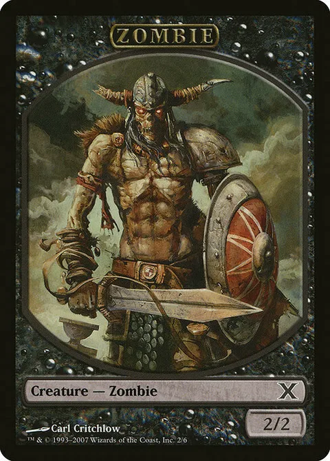 Zombie Token (Black 2/2)