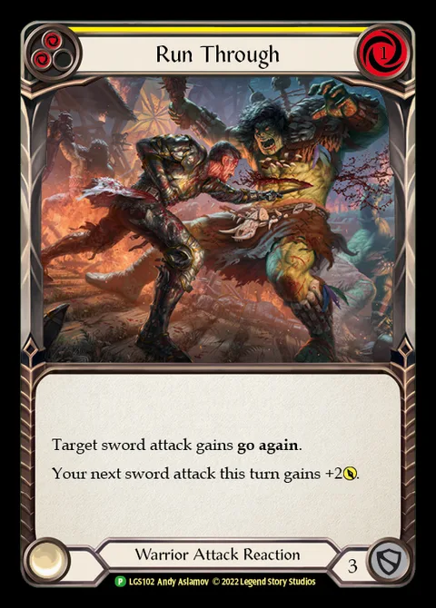 Run Through (Yellow)