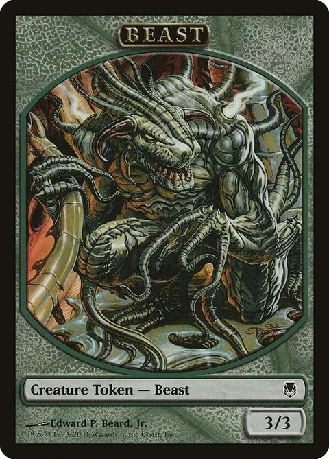 Beast Token (Green 3/3)