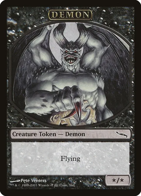 Demon Token (Black */*)