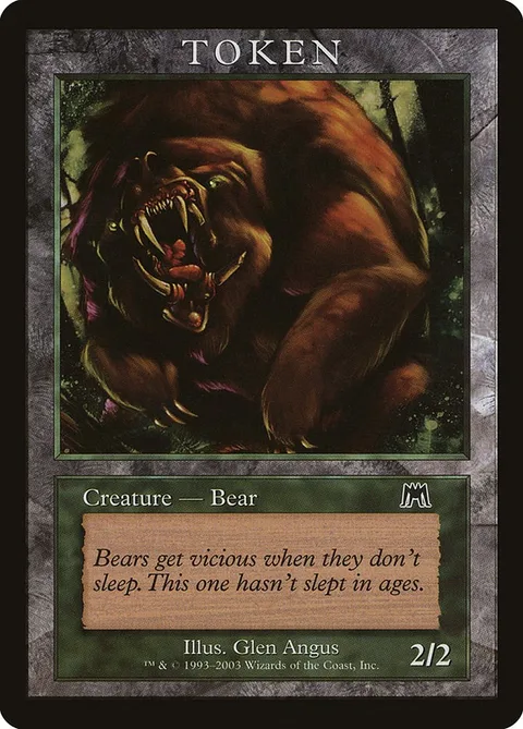 Bear Token (Green 2/2)
