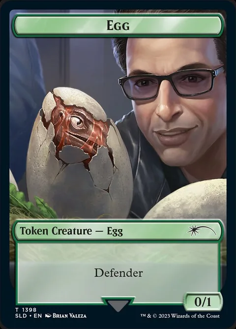 Egg Token (Green 0/1)