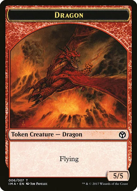 Dragon Token (Red 5/5)