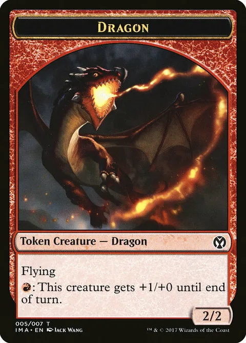 Dragon Token (Red 2/2)
