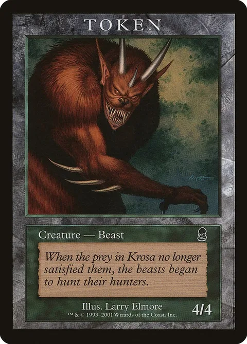 Beast Token (Green 4/4)
