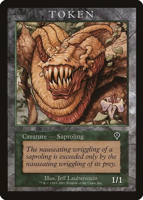Saproling Token (Green 1/1)