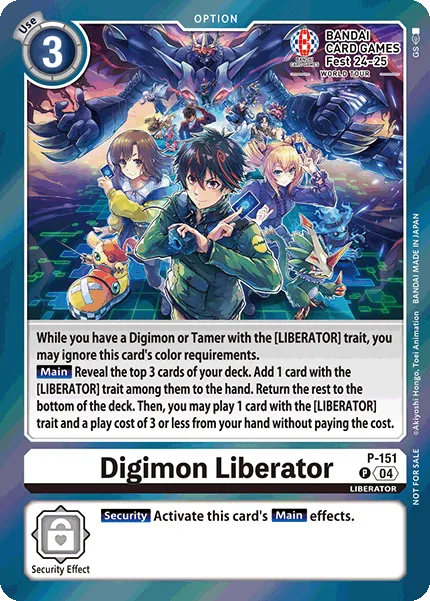Digimon Liberator (P-151)