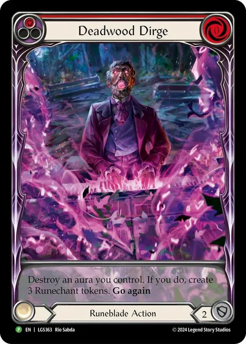 Deadwood Dirge (Red)