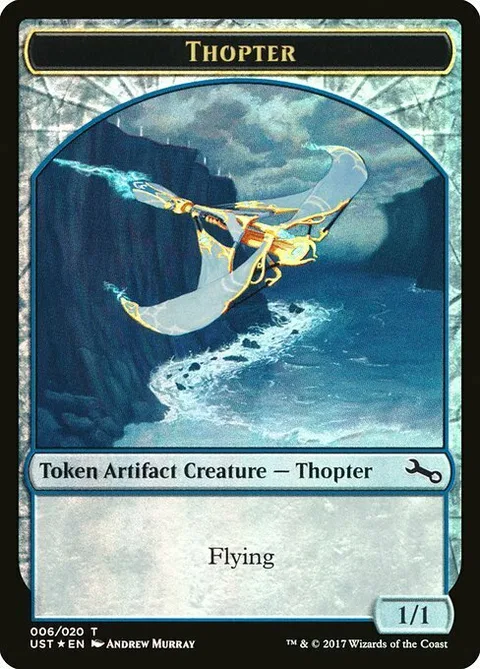 Thopter Token (Blue Artifact 1/1)