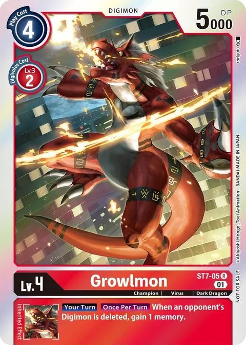 Growlmon (ST7-05)