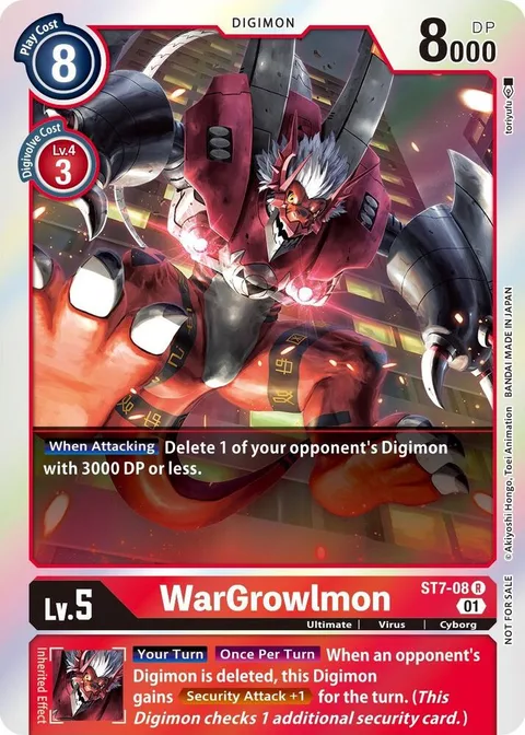 WarGrowlmon (ST7-08)