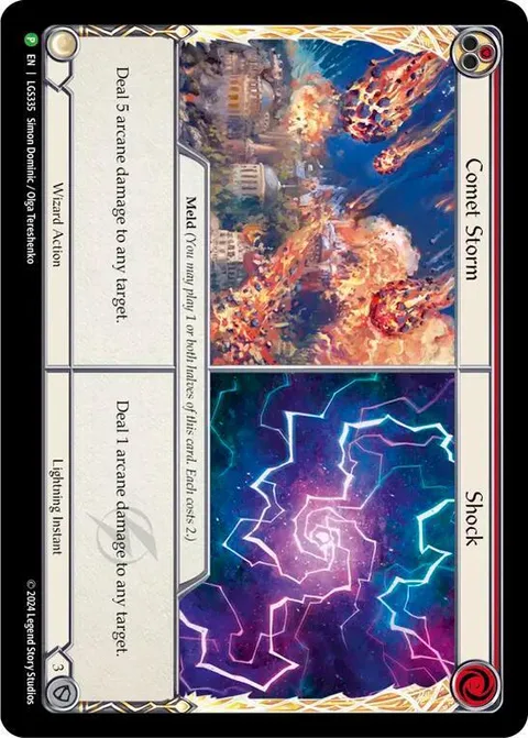 Comet Storm // Shock