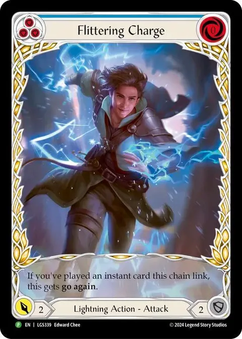 Flittering Charge (Blue)