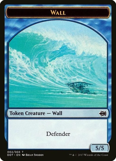 Wall Token (Blue 5/5)