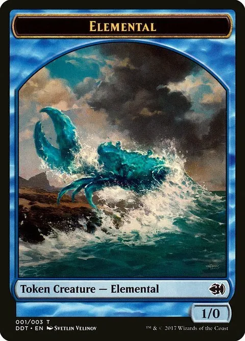 Elemental Token (Blue 1/0)