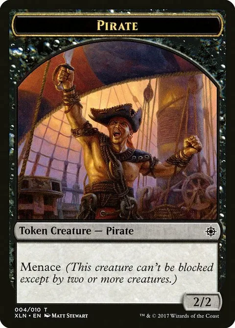 Pirate Token (Black 2/2)
