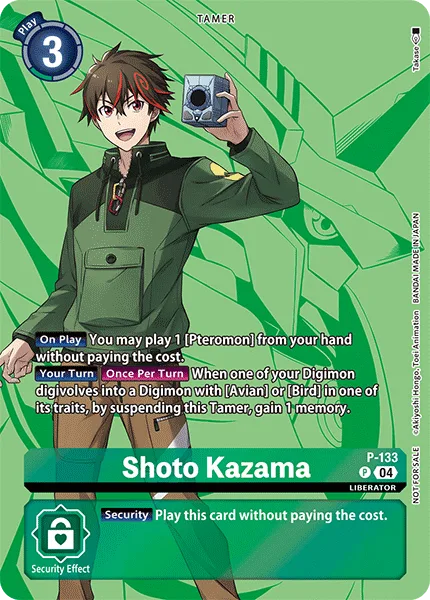 Shoto Kazama (P-133)