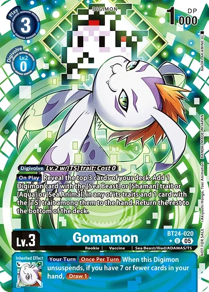 Gomamon (BT24-020)