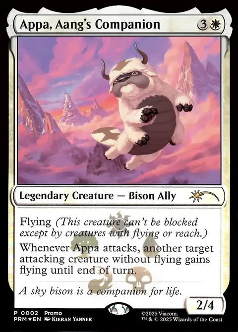 Appa, Aang's Companion