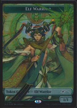 Elf Warrior Token (Green 1/1)