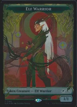 Elf Warrior Token (Green 1/1)