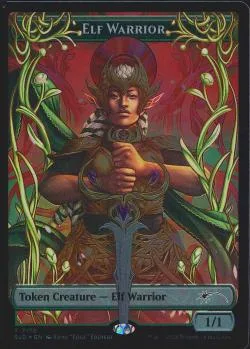 Elf Warrior Token (Green 1/1)
