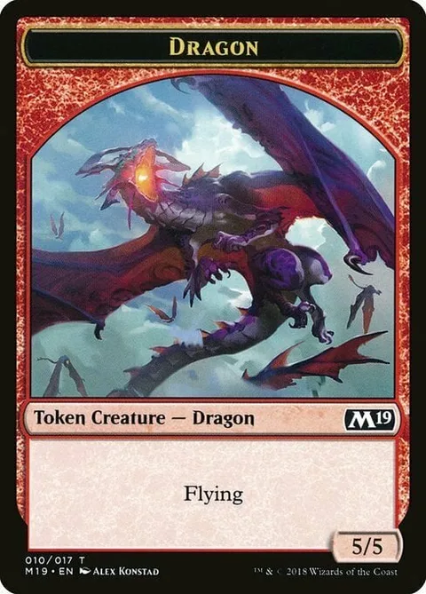 Dragon Token (Red 5/5)