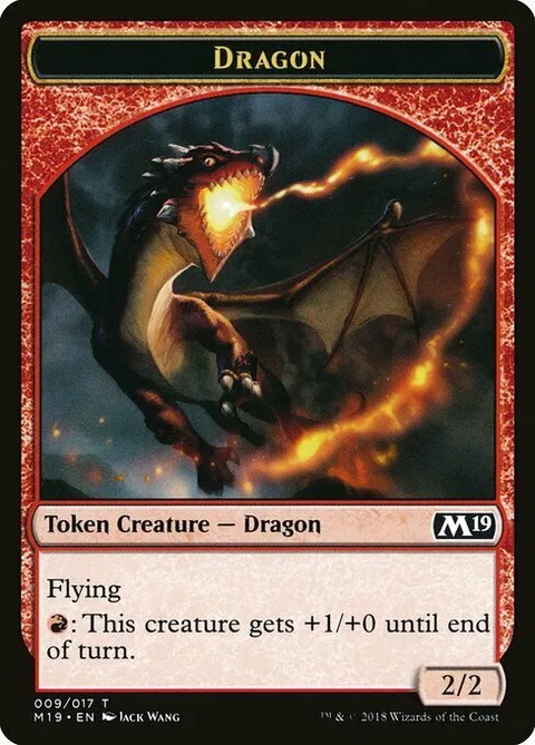 Dragon Token (Red 2/2)