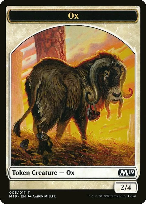 Ox Token (White 2/4)