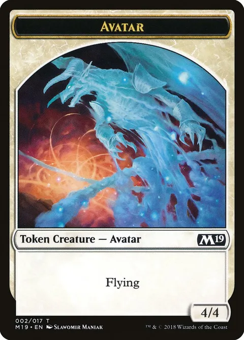 Avatar Token (White 4/4)