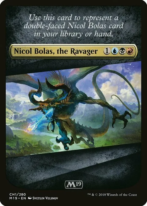 Double-Faced Card Proxy Checklist