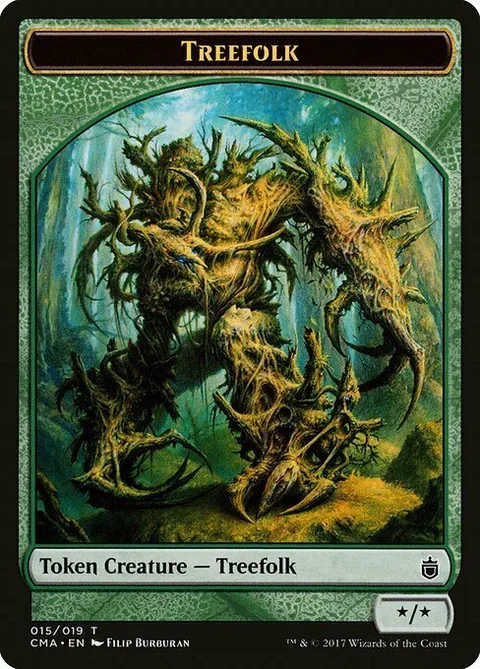Treefolk Token (Green */*)