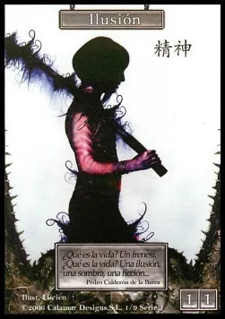 Illusion Token (Blue 1/1 Flying)