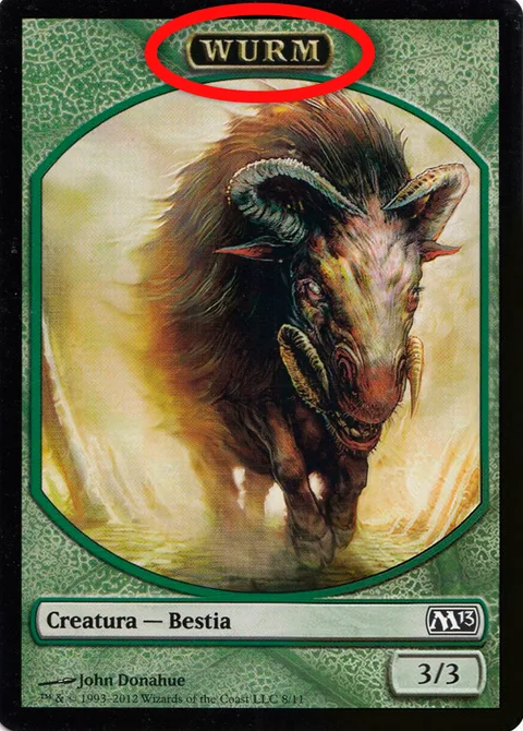Beast Token (Green 3/3)