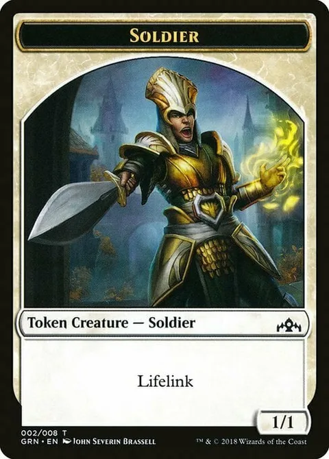 Soldier Token (White 1/1 Lifelink)