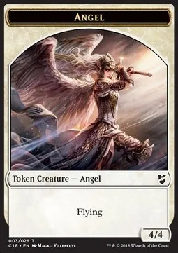 Angel Token (W 4/4) // Soldier Token (W 1/1)
