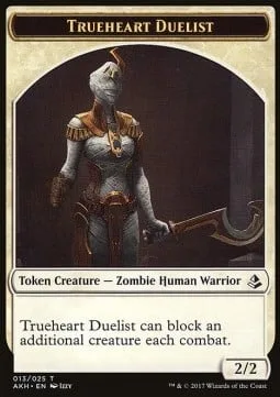 Trueheart Duelist Token / Zombie Token (B 2/2)