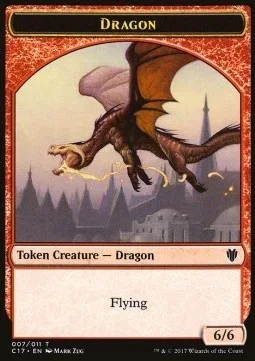 Dragon Token (R 6/6) / Cat Dragon Token (Gold 3/3)