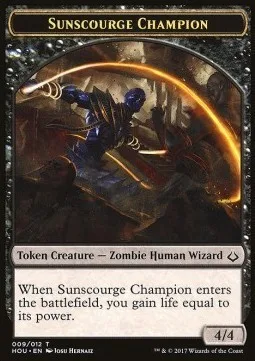 Sunscourge Champion Token / Cat Token (W 1/1)